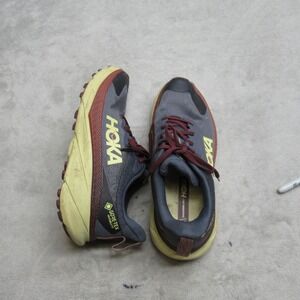Hoka‎ Womens Shoes 9.5 B Gray Challenger ATR 7 Goretex Trail Running Waterproof